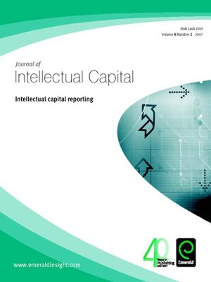 cover image of Journal of Intellectual Capital, Volume 8, Issue 2